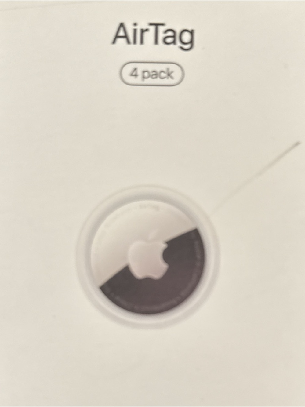 Apple AirTag 4-Pack — White